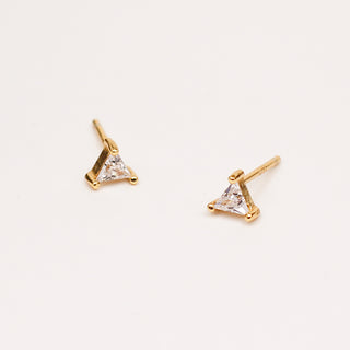 Triangle Diamond Studs